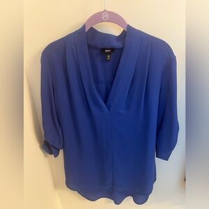 Mossimo Supply Co. Deep Blue Blouse